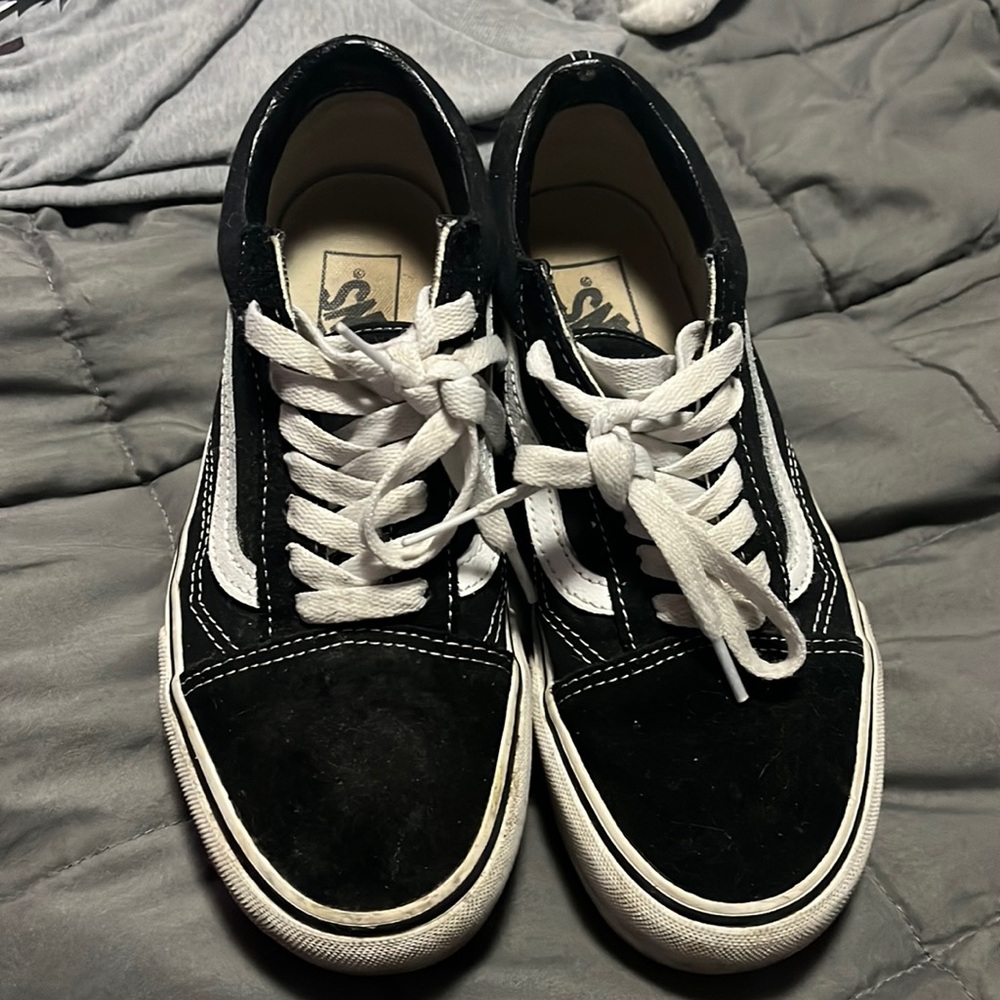 Used women’s platform vans size 8